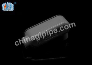 LR Jäykät johdinrungot kierteillä varustetuilla ulostulokappaleilla, joissa on suojus ja tiiviste