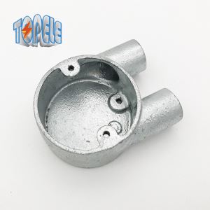 20mm 25mm Haara 2-suuntainen U-muotoinen putkiliitäntärasia