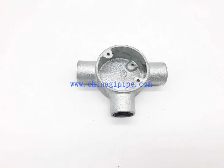 Kolmitie liitäntälaatikko - muokattava rauta